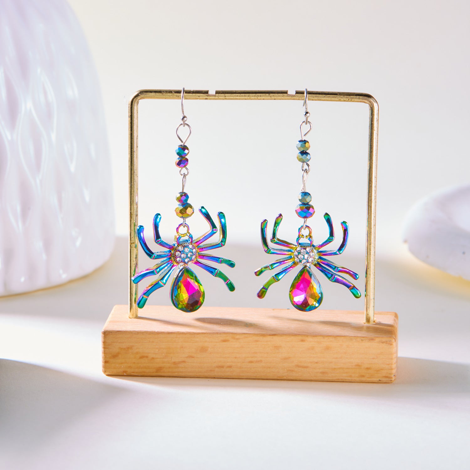 Wholesale  Colorful spider  Earrings